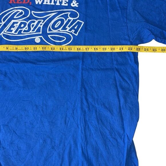 Pepsi cola men’s promo tee shirt Americana no size tag approximately large - Picture 2 of 4